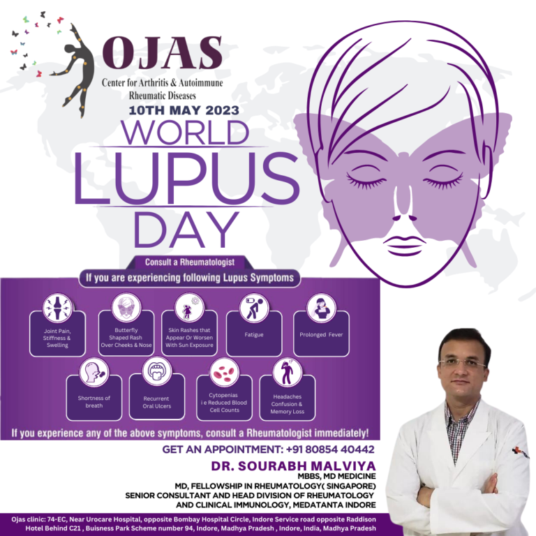 Dr. Sourabh Malviya Purple World Lupus Day Instagram Post